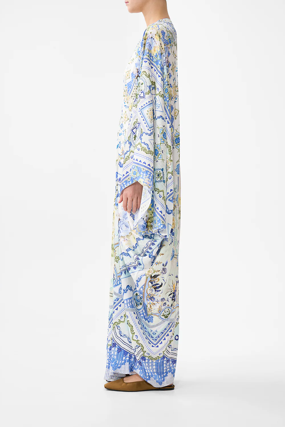 T SHAPE LONG KAFTAN MY HOMESPUN HEART - Image 4