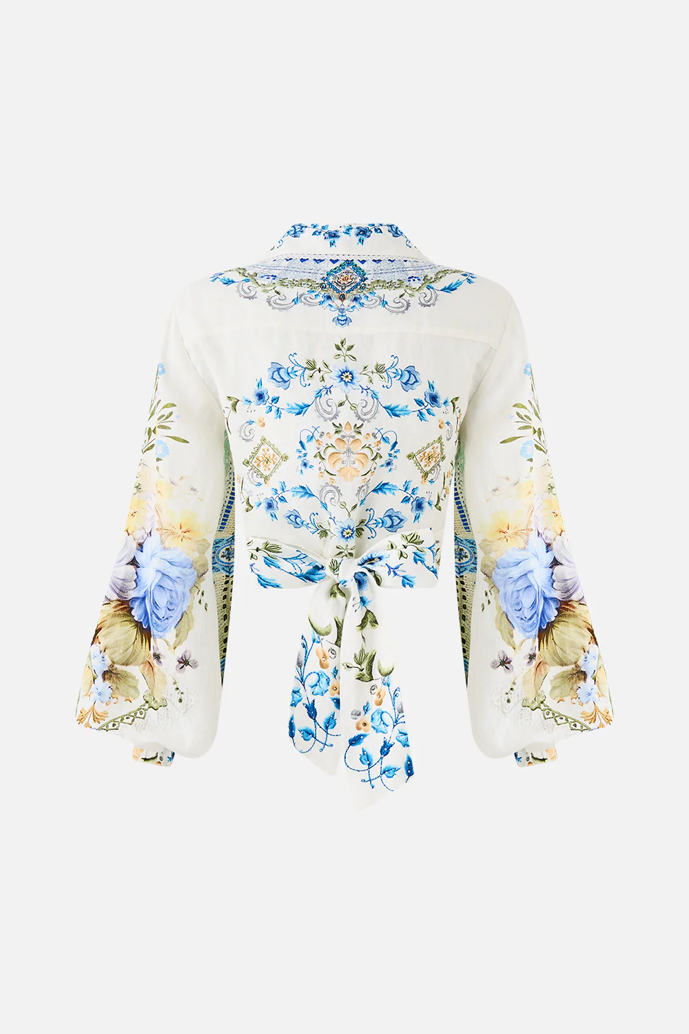 CROPPED WRAP SHIRT MY HOMESPUN HEART - Image 6