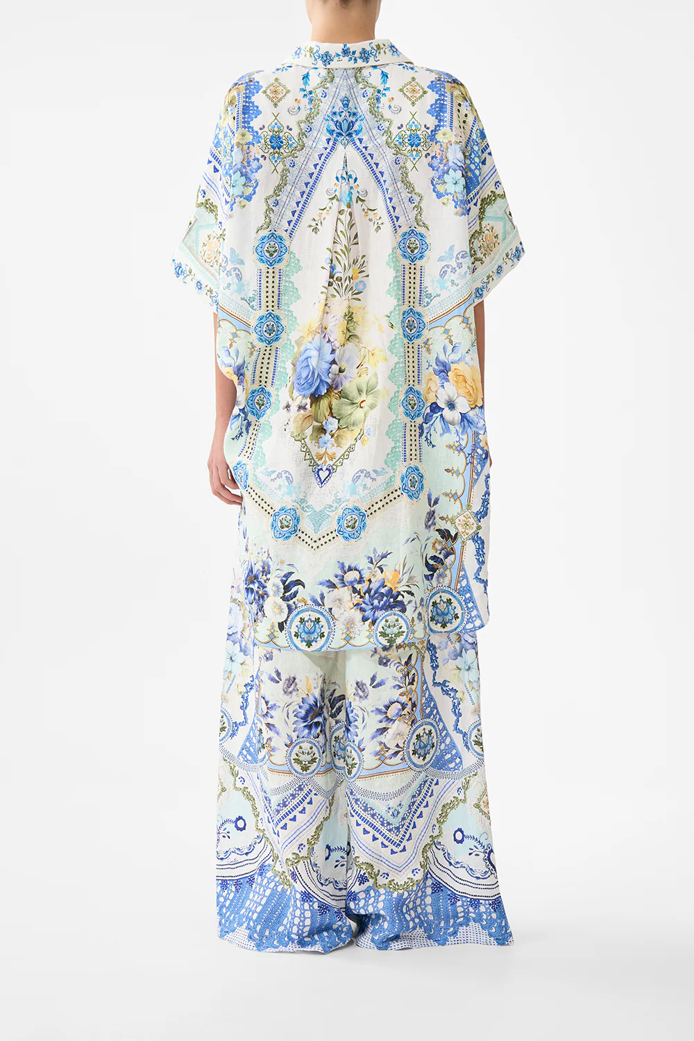 WIDE LEG TROUSER WITH FRONT POCKETS MY HOMESPUN HEART - Image 2