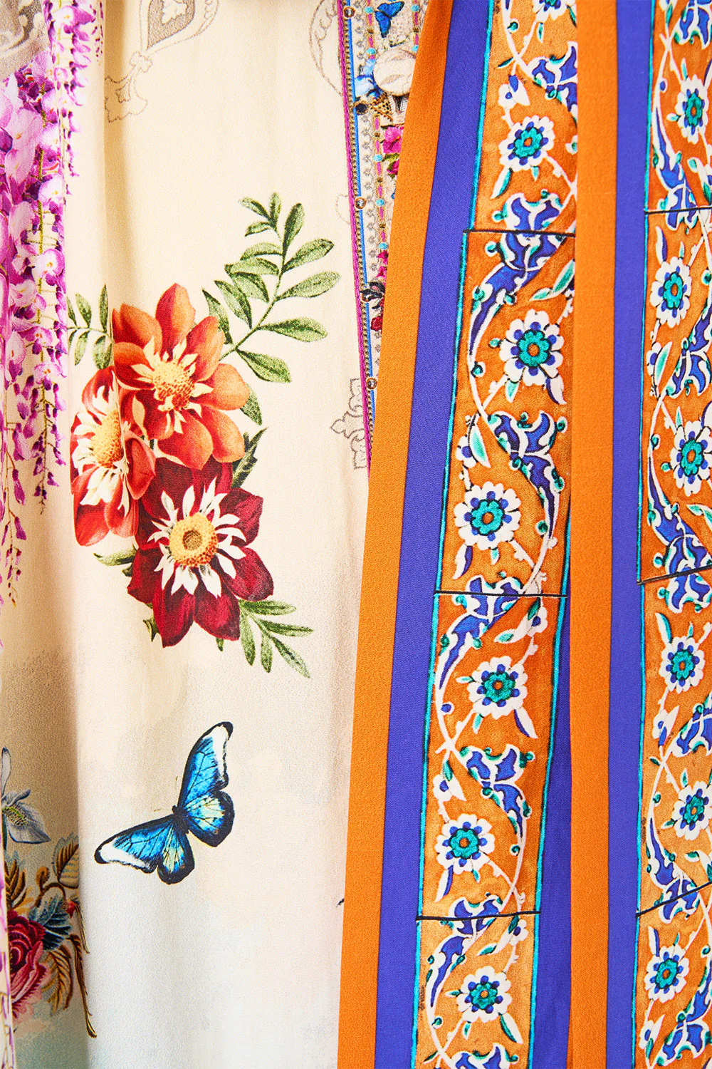 TIERED SHIRT DRESS WITH SHORT SLEEVE BODRUM BOTANICALS - Image 7
