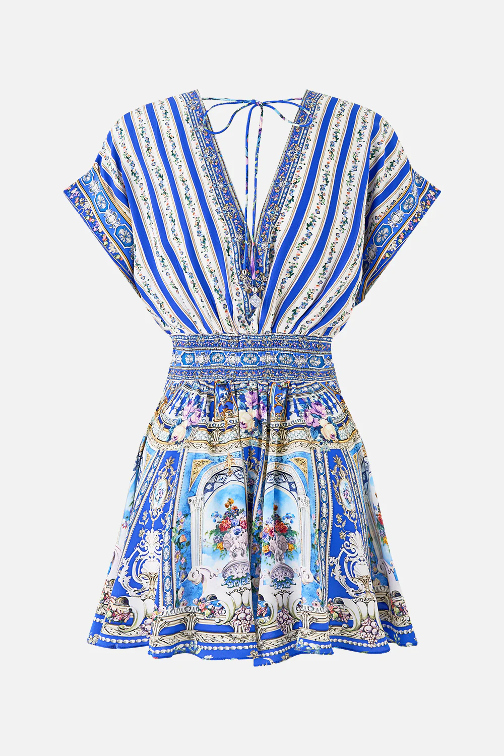 BUTTON WAIST PLAYSUIT OTTOMAN OPULENCE - Image 6