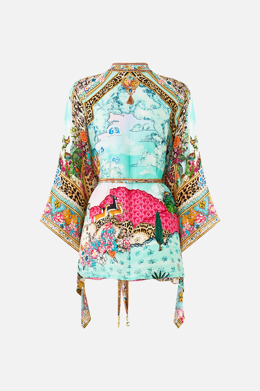 BUTTON THROUGH SCARF BLOUSE MINIATURE MOMENTS - Image 6