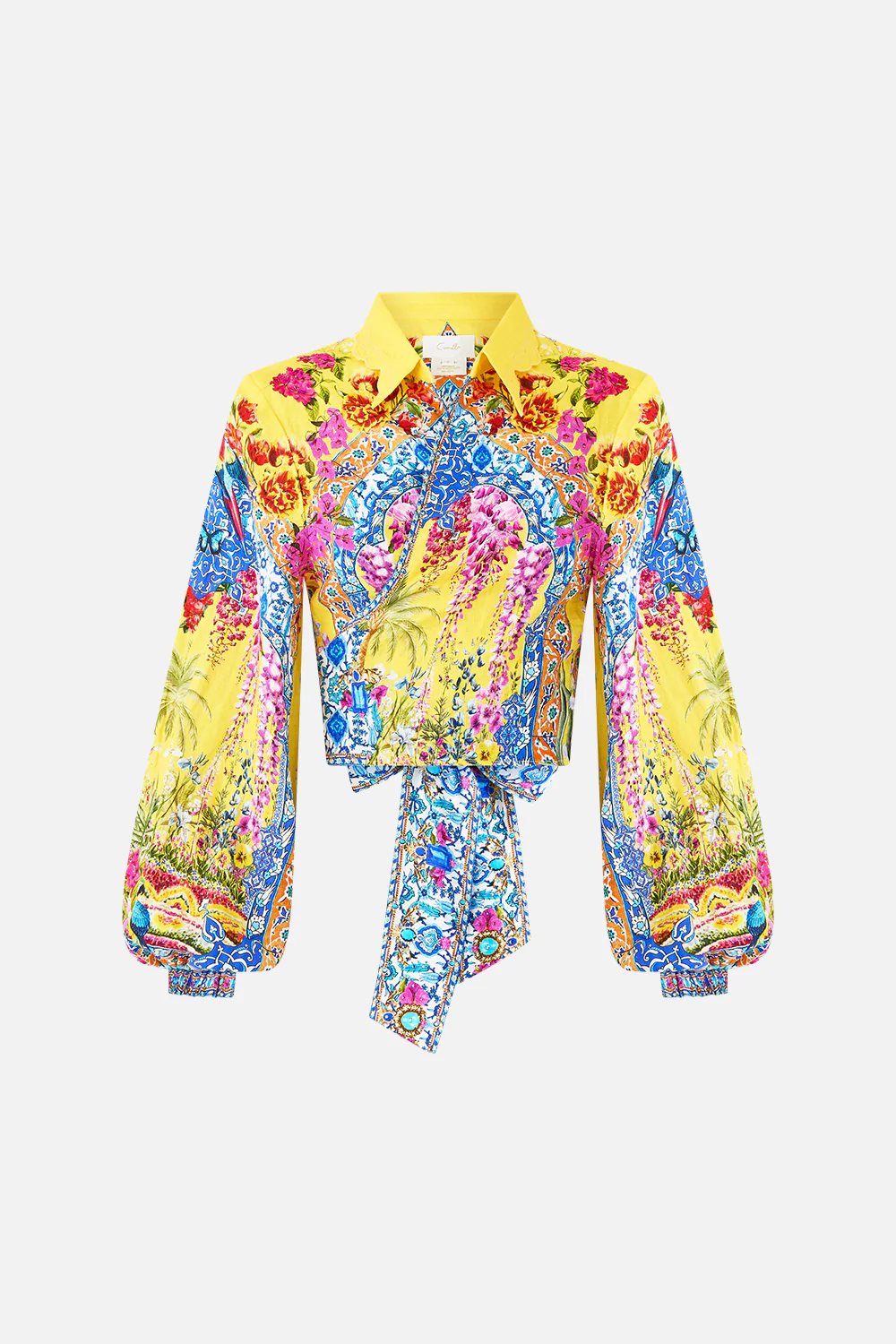 CROPPED WRAP SHIRT SULTANAHMET SUMMER - Image 3