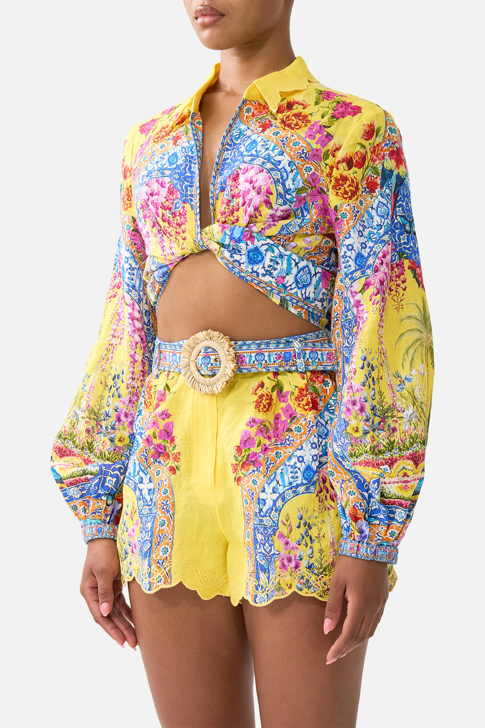 CROPPED WRAP SHIRT SULTANAHMET SUMMER - Image 5