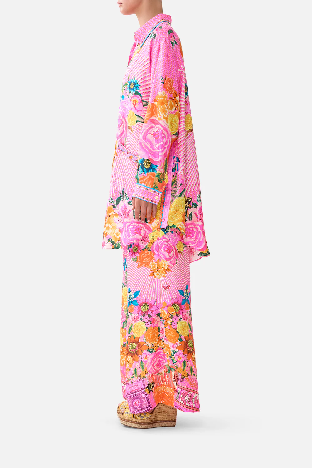 SHIRT TUNIC WITH POCKETS ILLUSTRATION NATION - Image 4