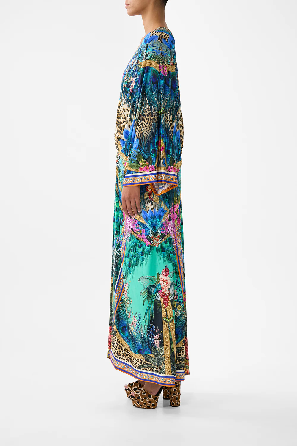 TUCK FRONT JERSEY DRESS ANIMAL ALCHEMY - Image 4