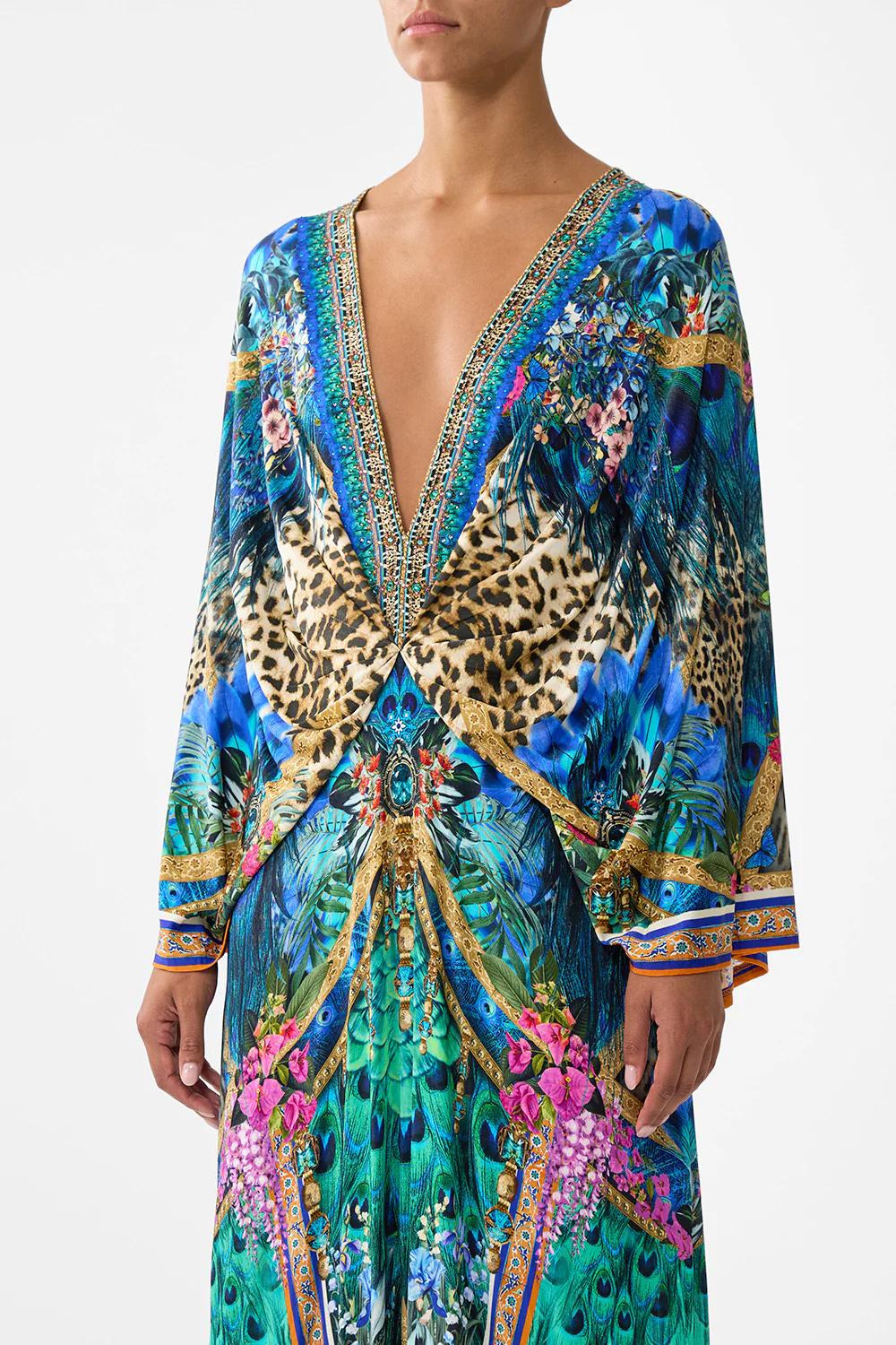 TUCK FRONT JERSEY DRESS ANIMAL ALCHEMY - Image 5