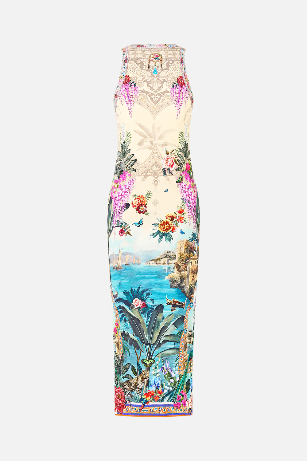 JERSEY TANK DRESS BODRUM BOTANICALS - Image 6