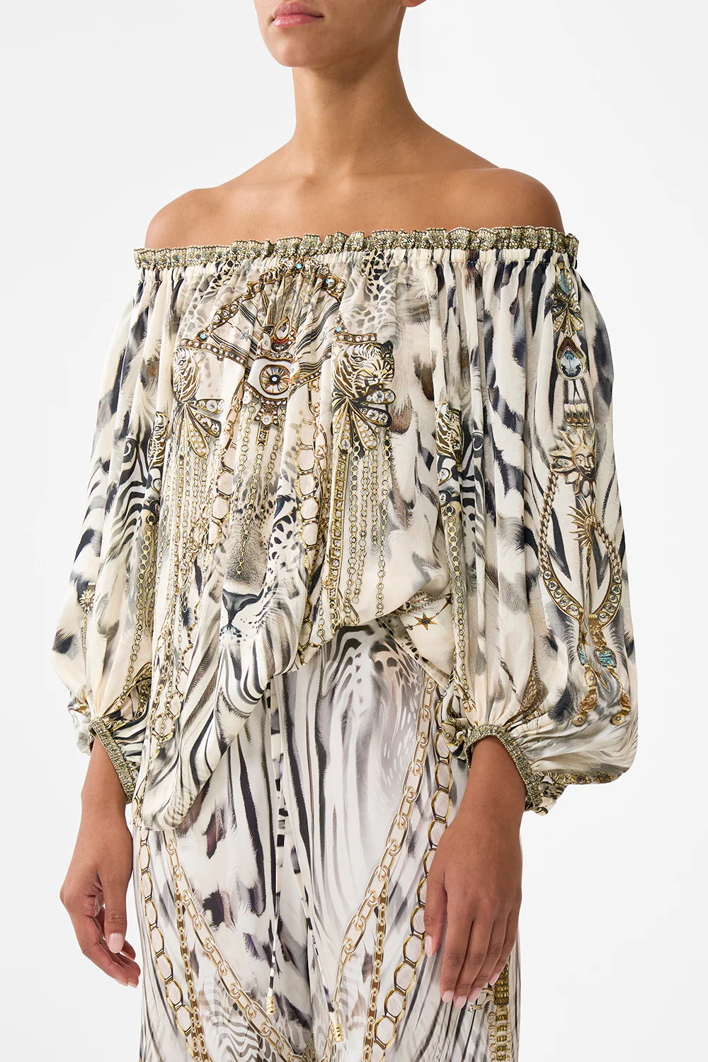 FRILL OFF SHOULDER TOP LADY LIONHEART - Image 5
