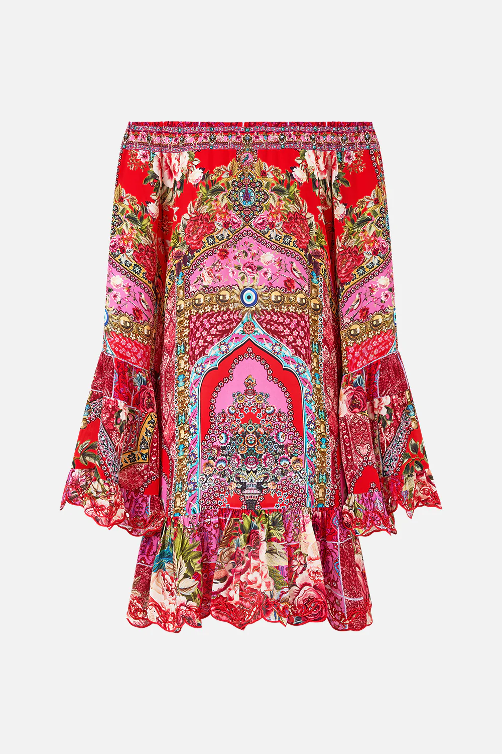 A-LINE FRILL DRESS HEIRLOOM EMPIRE - Image 7