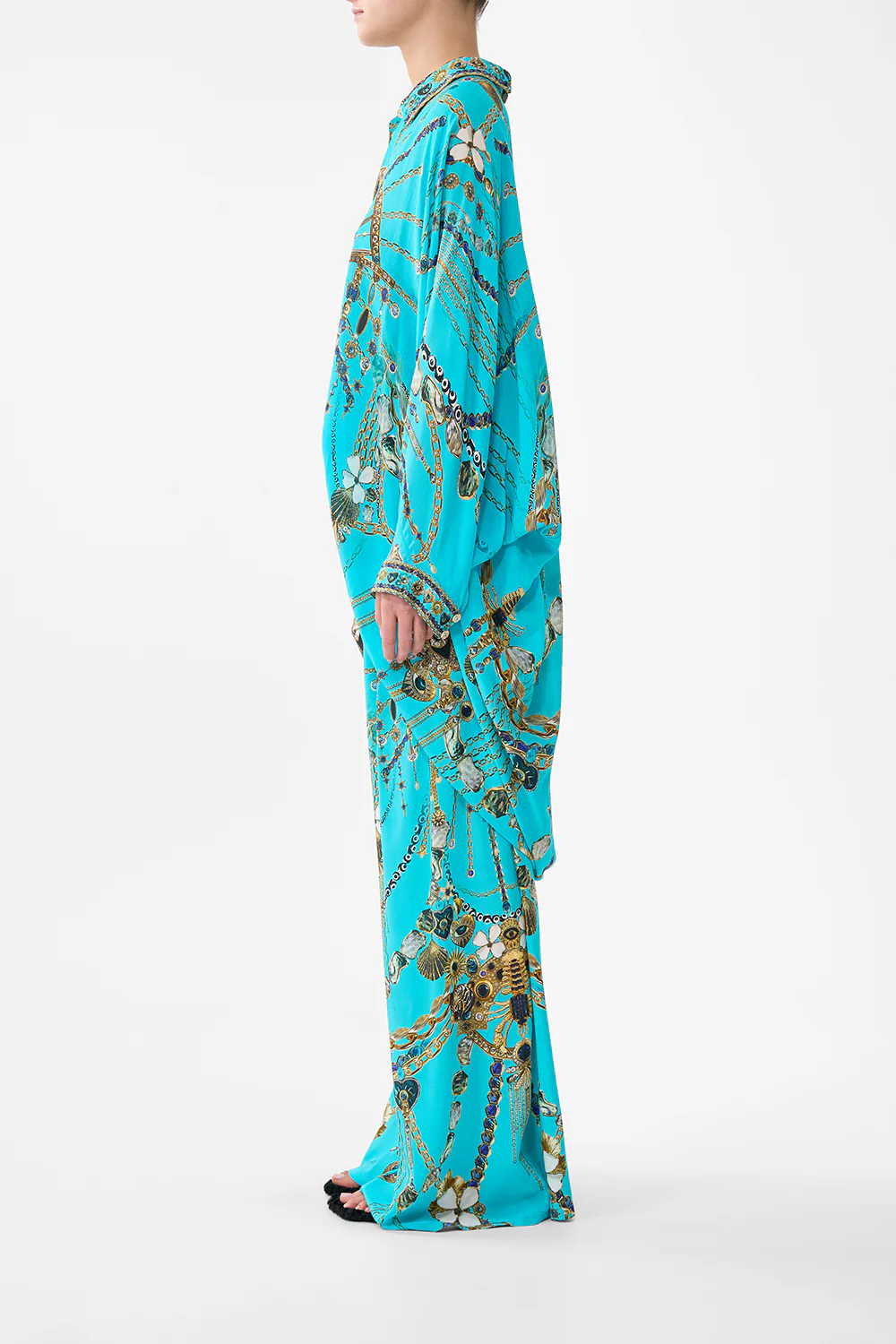 TUCK FRONT PANT TOTEMS AND TREASURES - Image 4