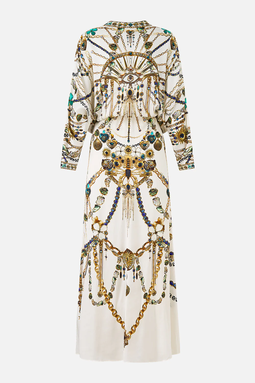 TWIST FRONT BATWING DRESS CHAIN GANG - Image 6