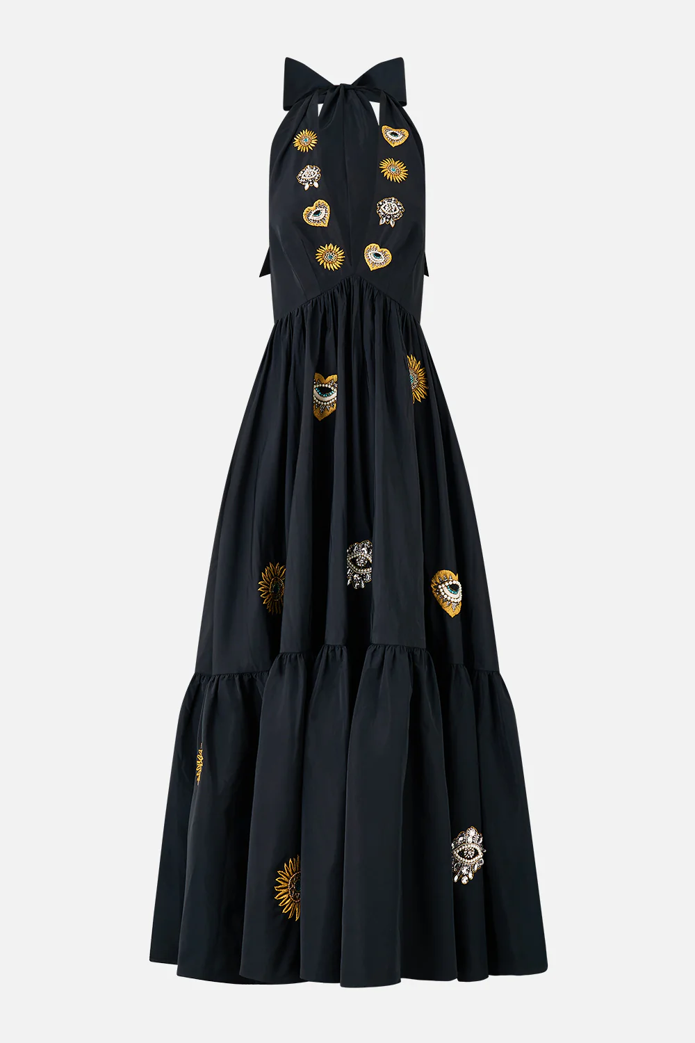 RUFFLE HEM HALTER DRESS AMULETS AND ALCHEMY - Image 3