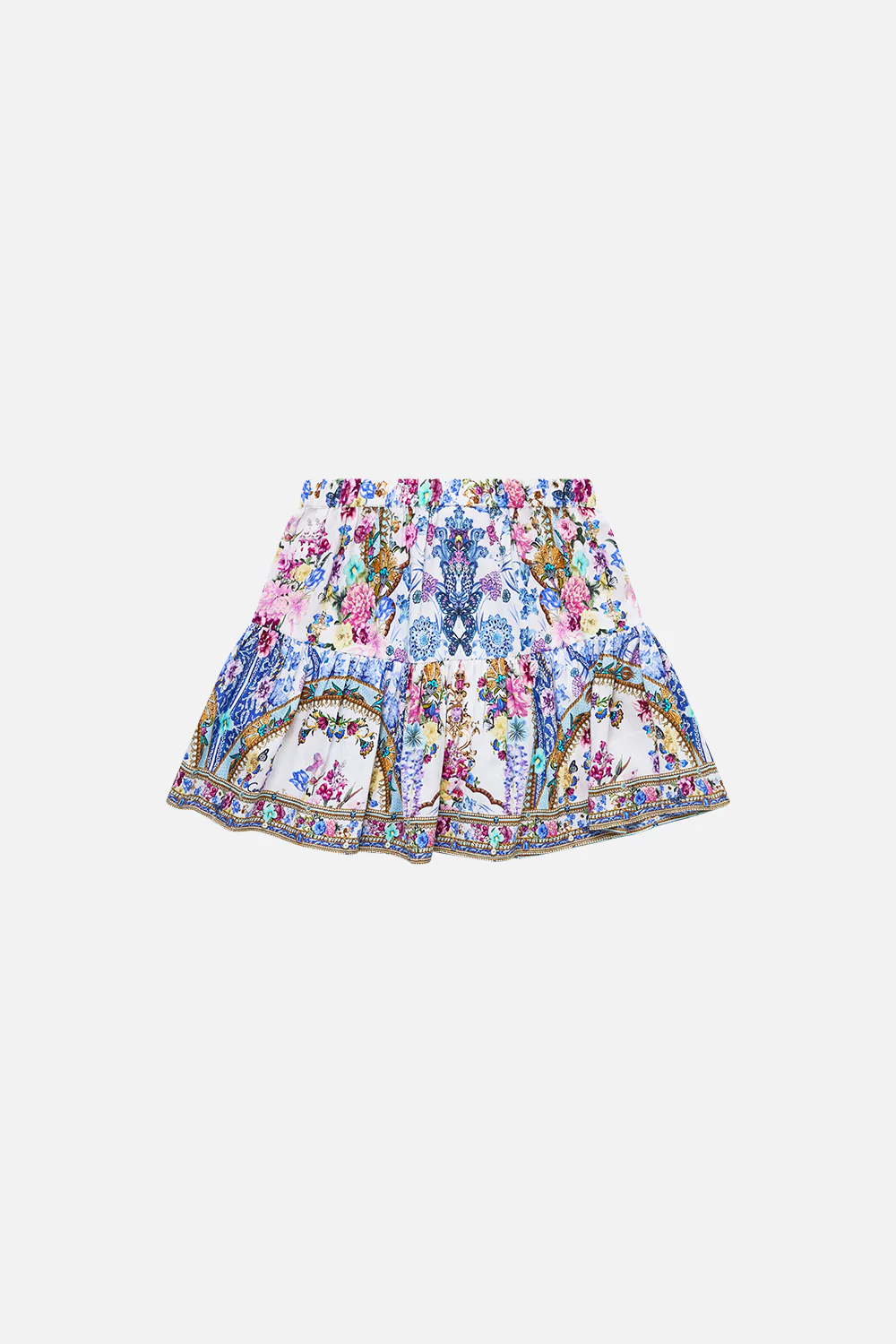 KIDS DROP WAIST MINI SKIRT WITH FRILL HEM ALL ABOUT THAT LACE - Image 2