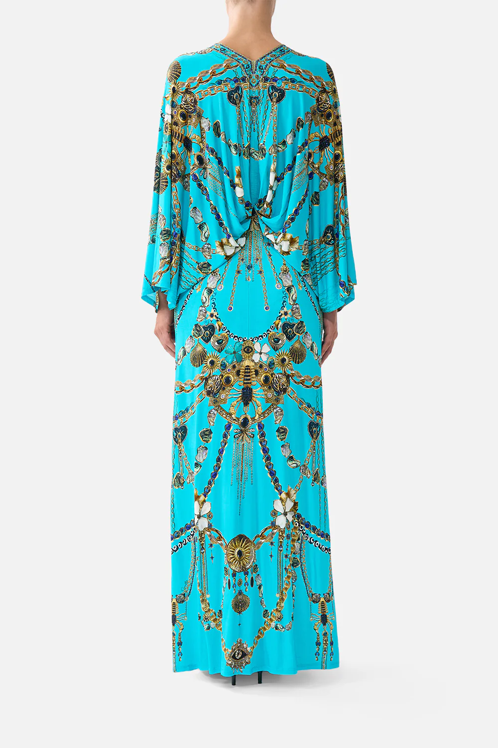 TUCK FRONT JERSEY DRESS TOTEMS AND TREASURES - Image 2