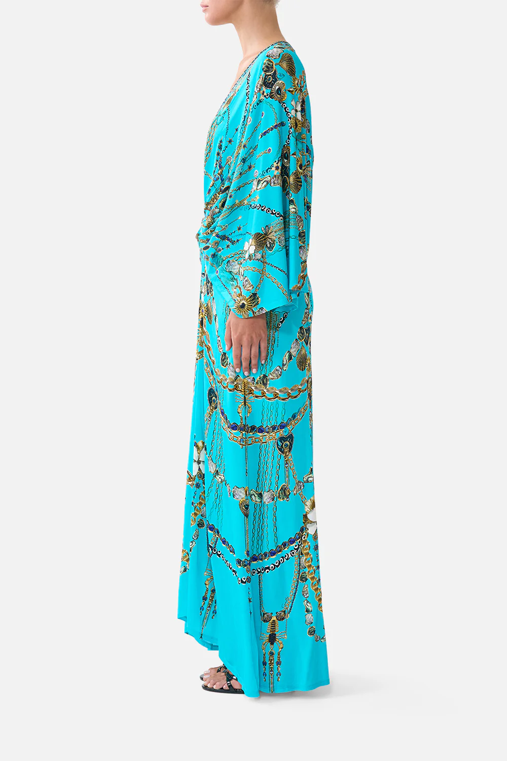 TUCK FRONT JERSEY DRESS TOTEMS AND TREASURES - Image 4