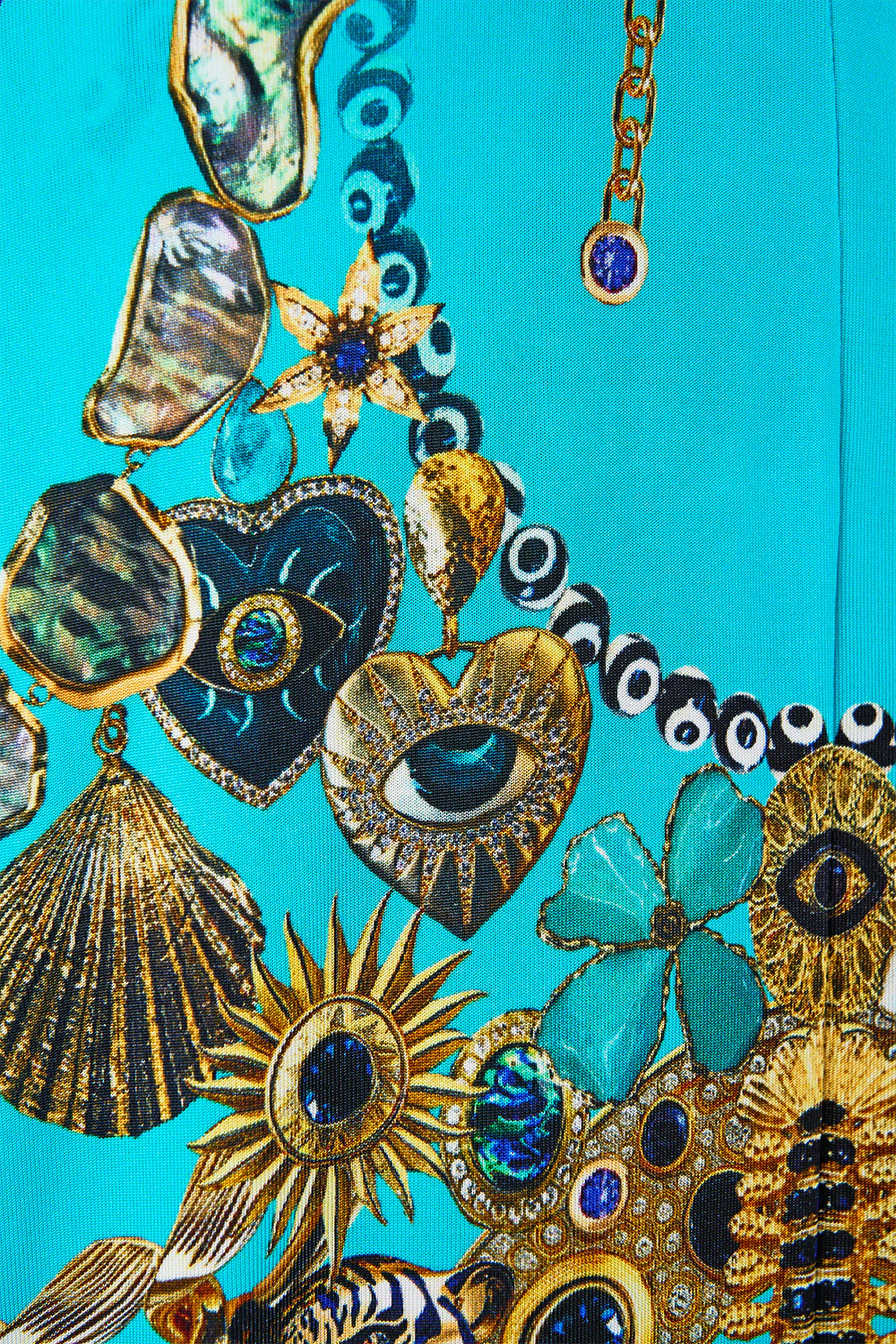 TUCK FRONT JERSEY DRESS TOTEMS AND TREASURES - Image 7