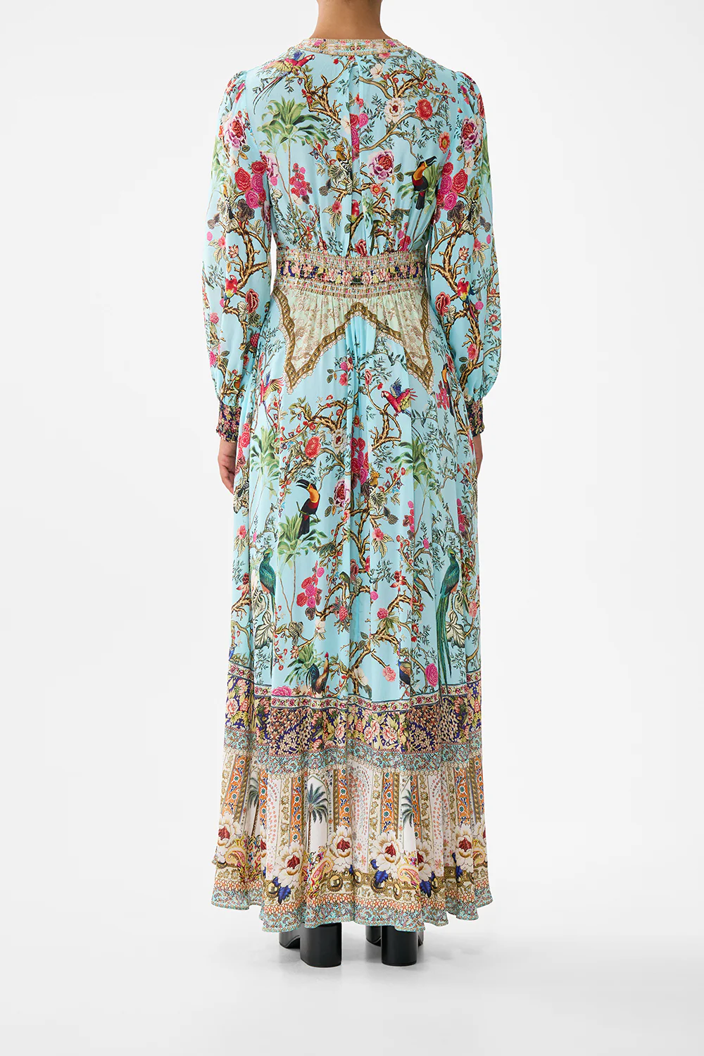 BUTTON DRESS WITH SHAPED WAISTBAND SULTANS AND QUEENS - Image 2