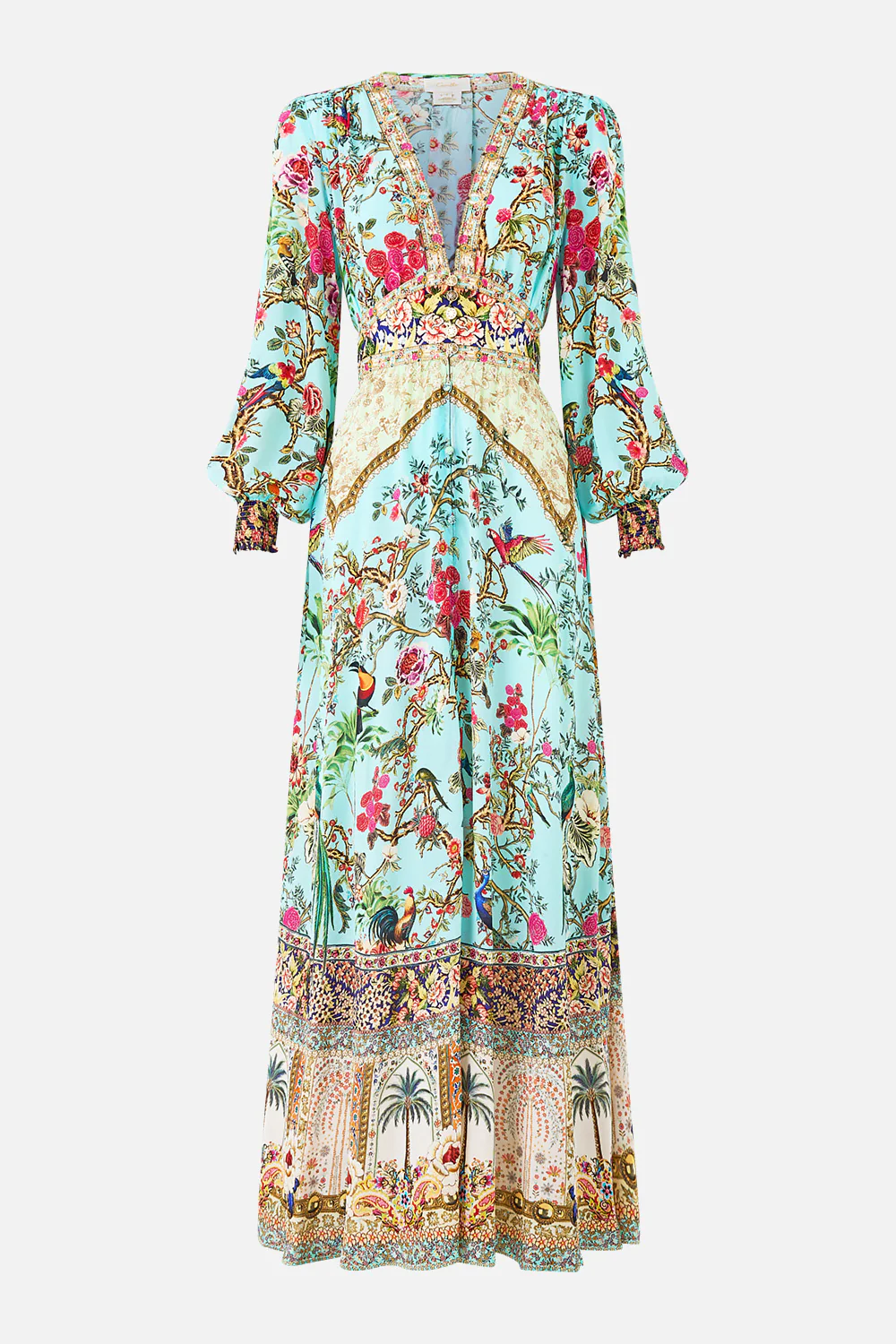 BUTTON DRESS WITH SHAPED WAISTBAND SULTANS AND QUEENS - Image 3