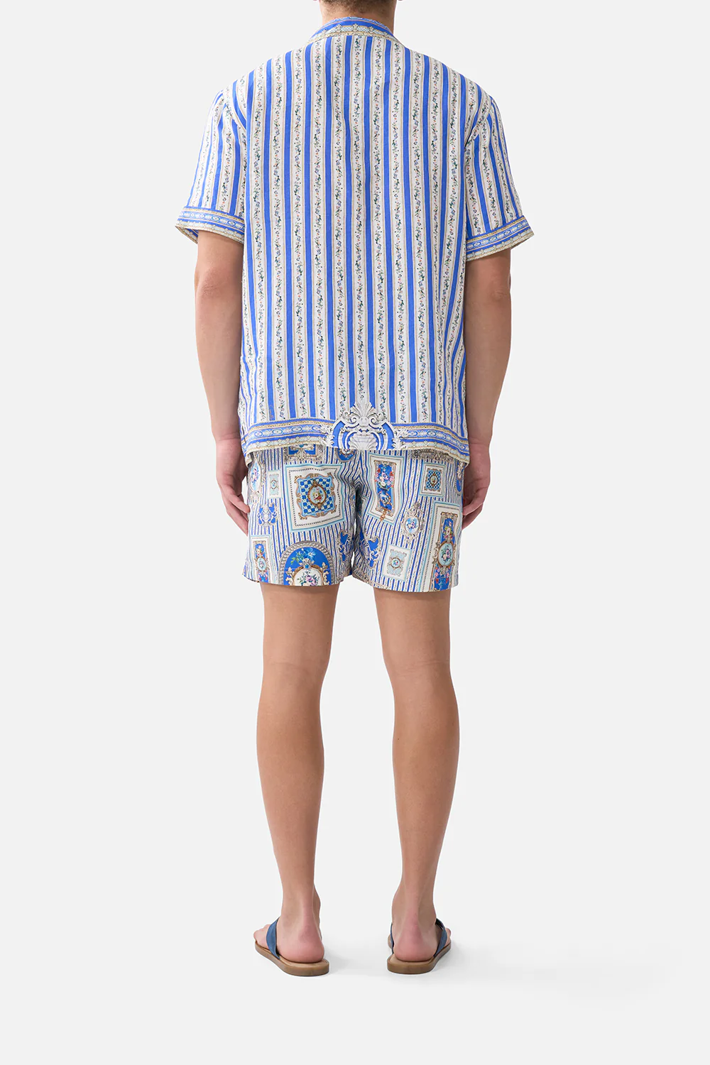 SHORT SLEEVE CABANA SHIRT OTTOMAN OPULENCE - Image 2