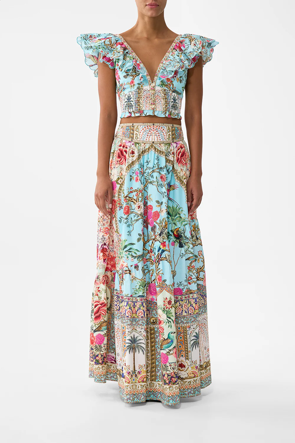 SKIRT WITH SHAPED SEAM SULTANS AND QUEENS