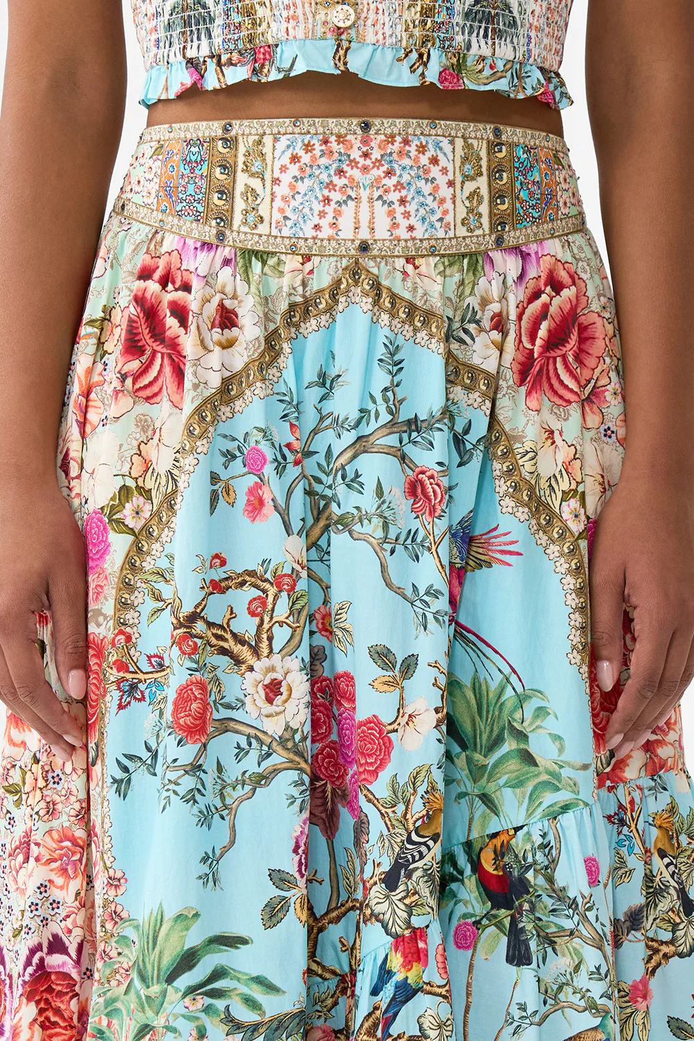 SKIRT WITH SHAPED SEAM SULTANS AND QUEENS - Image 6
