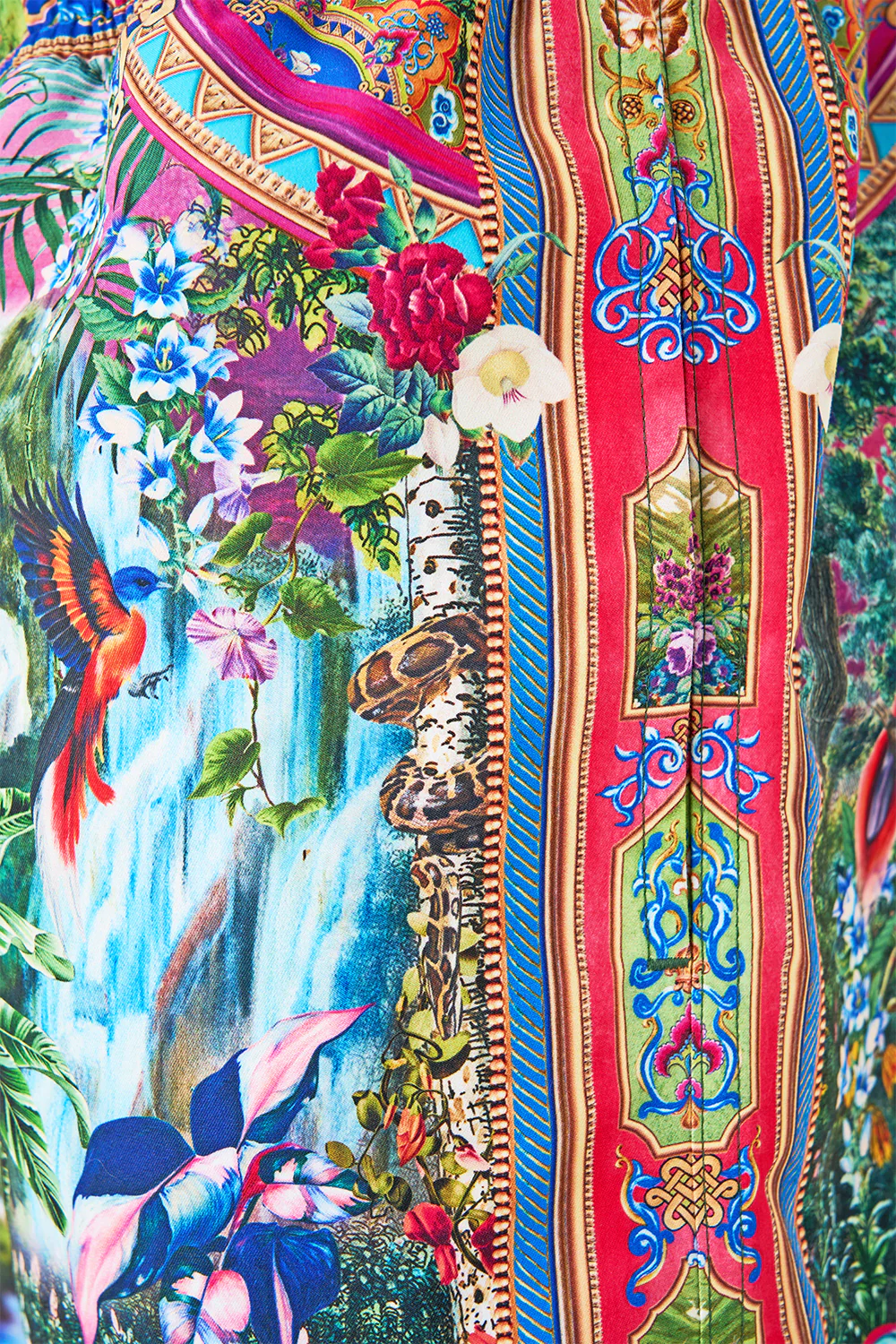 MID LENGTH BOARDSHORT WITH ELASTIC WAIST TURKISH DELIGHT - Image 7