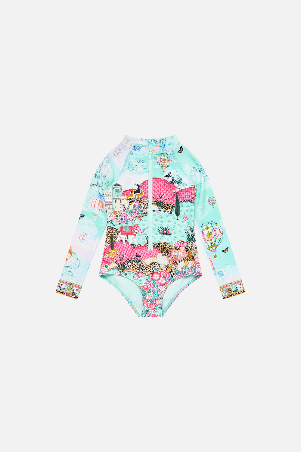 KIDS LONG SLEEVE ZIP FRONT PADDLE SUIT MINIATURE MOMENTS