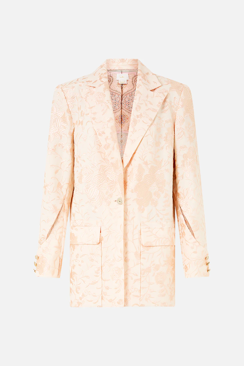 JACKET WITH SLEEVE CUT OUT DETAIL TWILIGHT IN ISTANBUL - Image 3