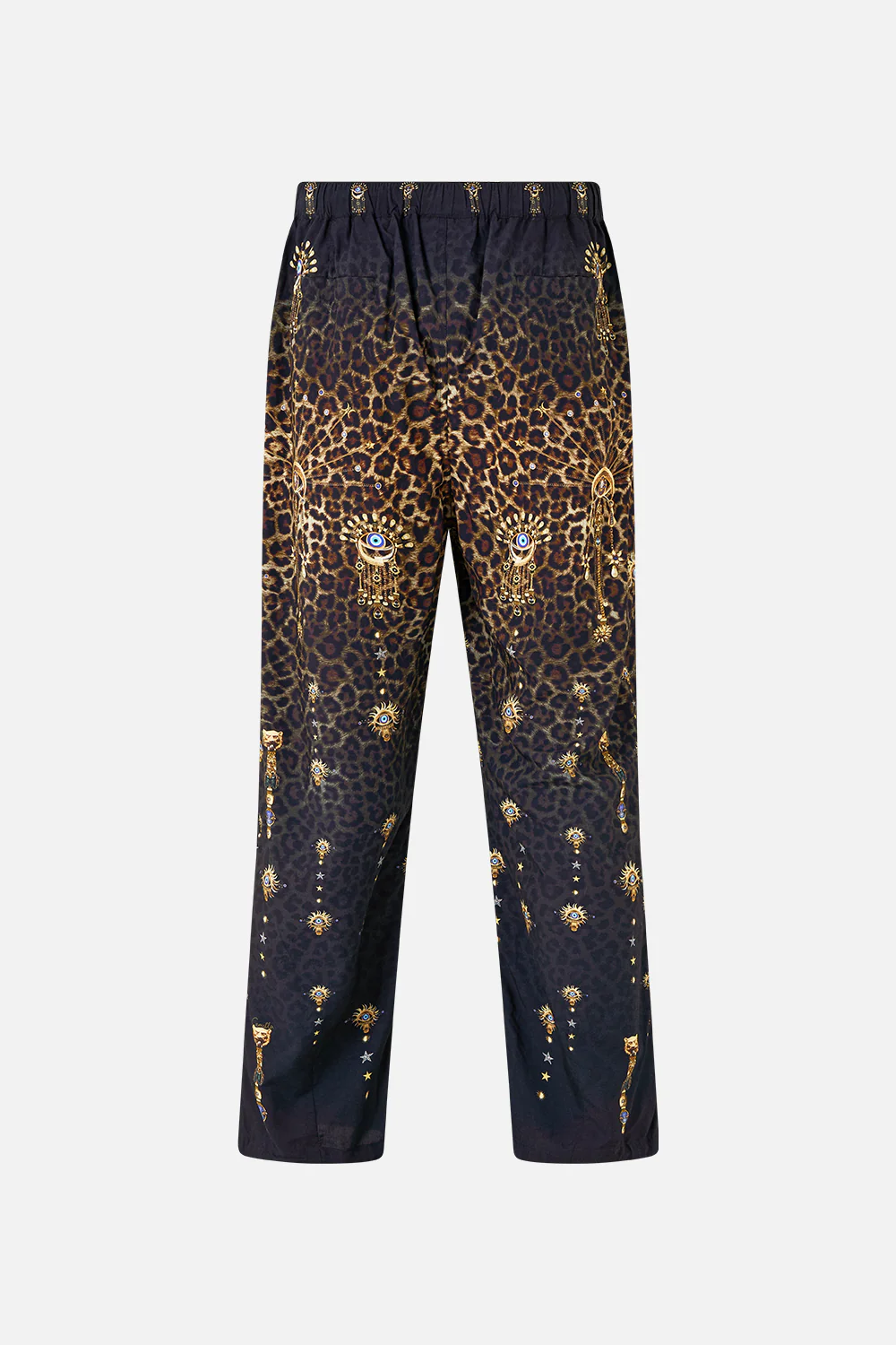 PARACHUTE PANT WITH ELASTIC WAIST FELINE FOLKLORE - Image 6