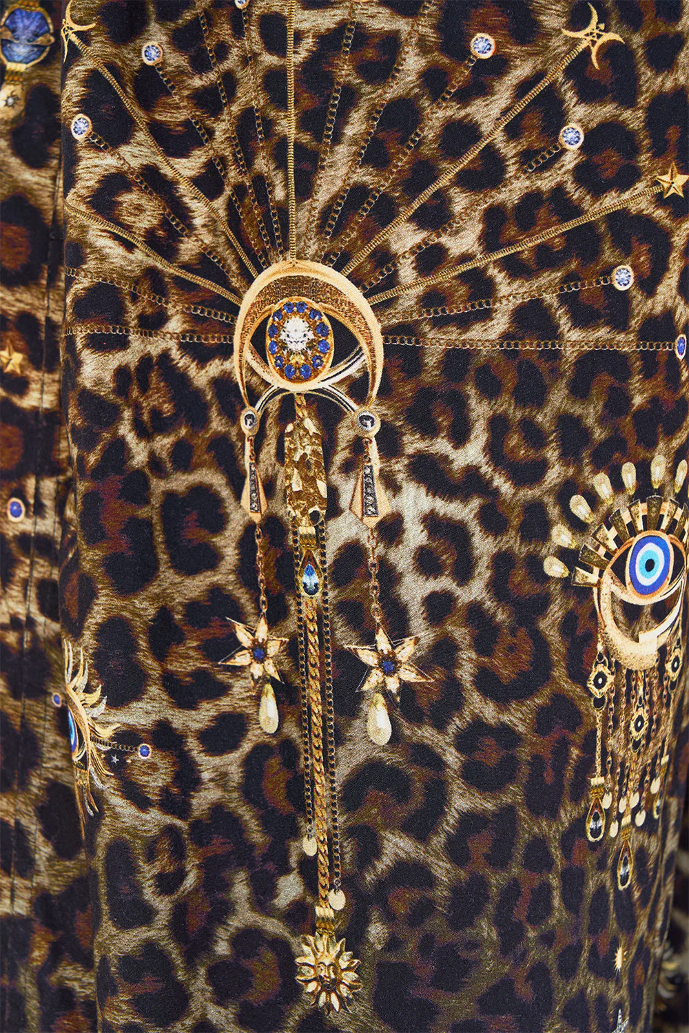 PARACHUTE PANT WITH ELASTIC WAIST FELINE FOLKLORE - Image 7