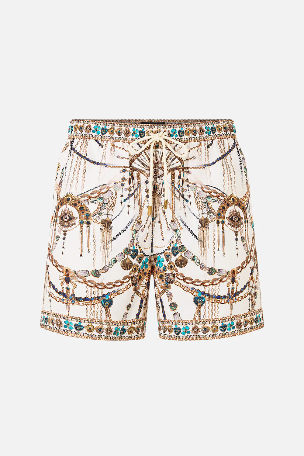 MID LENGTH BOARDSHORT WITH ELASTIC WAIST CHAIN GANG - Image 3