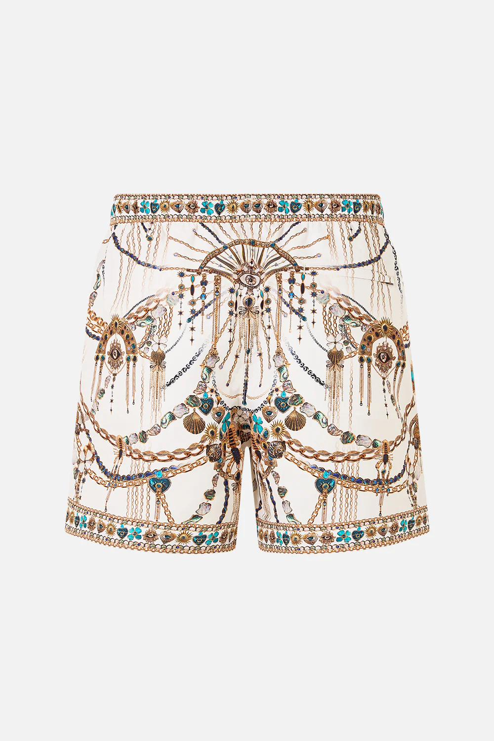 MID LENGTH BOARDSHORT WITH ELASTIC WAIST CHAIN GANG - Image 6