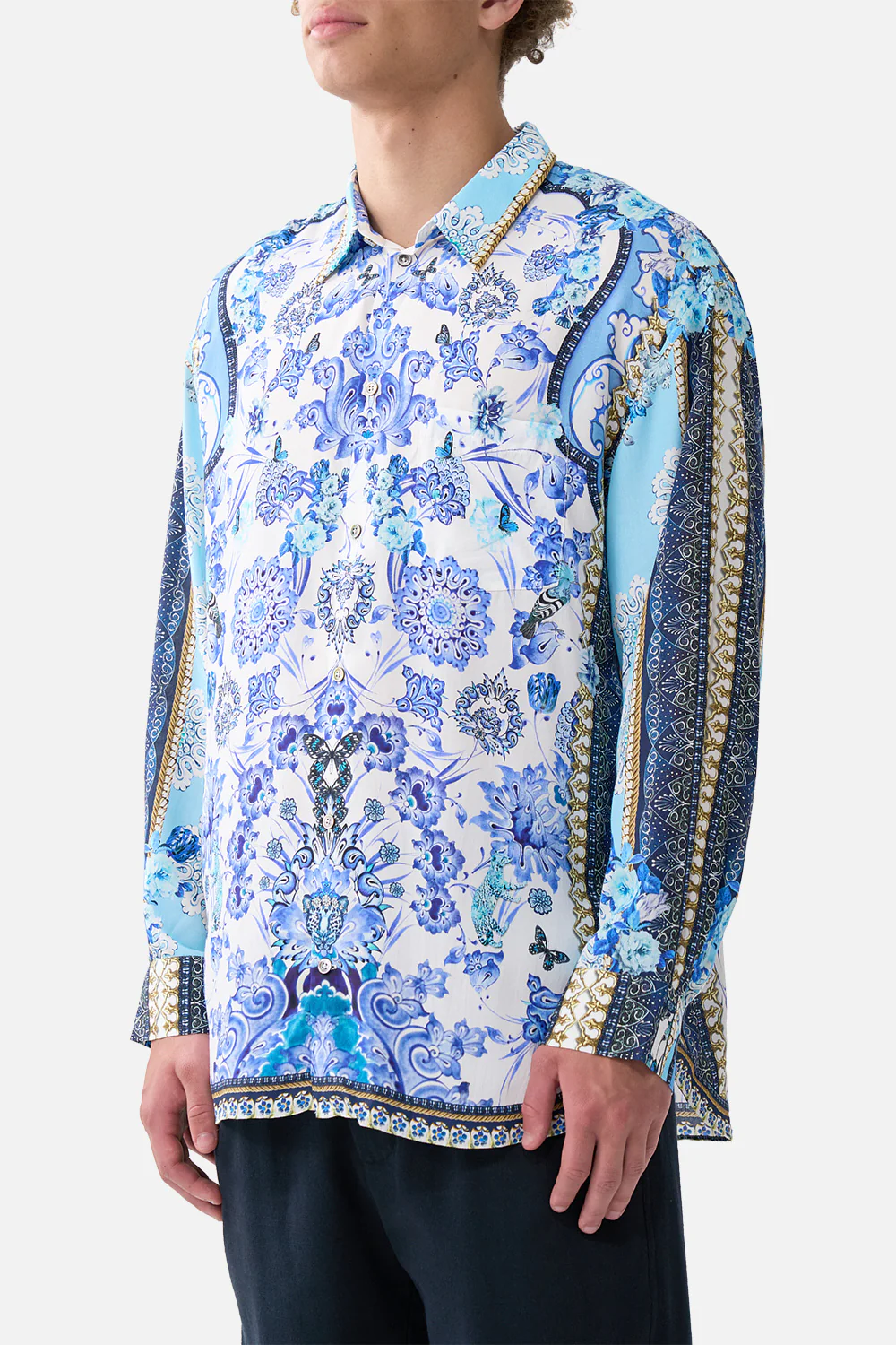 LONG SLEEVE OVERSIZED SHIRT ALL ABOUT THAT LACE - Image 5
