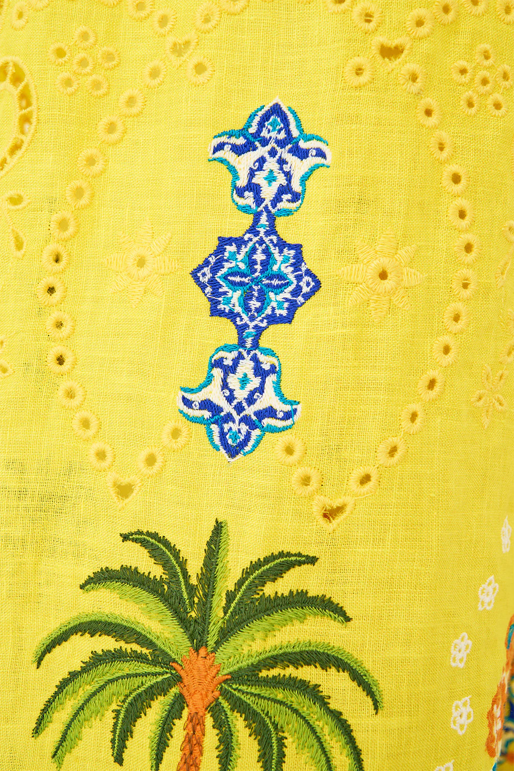 STRAIGHT LEG EMBROIDERED PANT SULTANAHMET SUMMER - Image 7