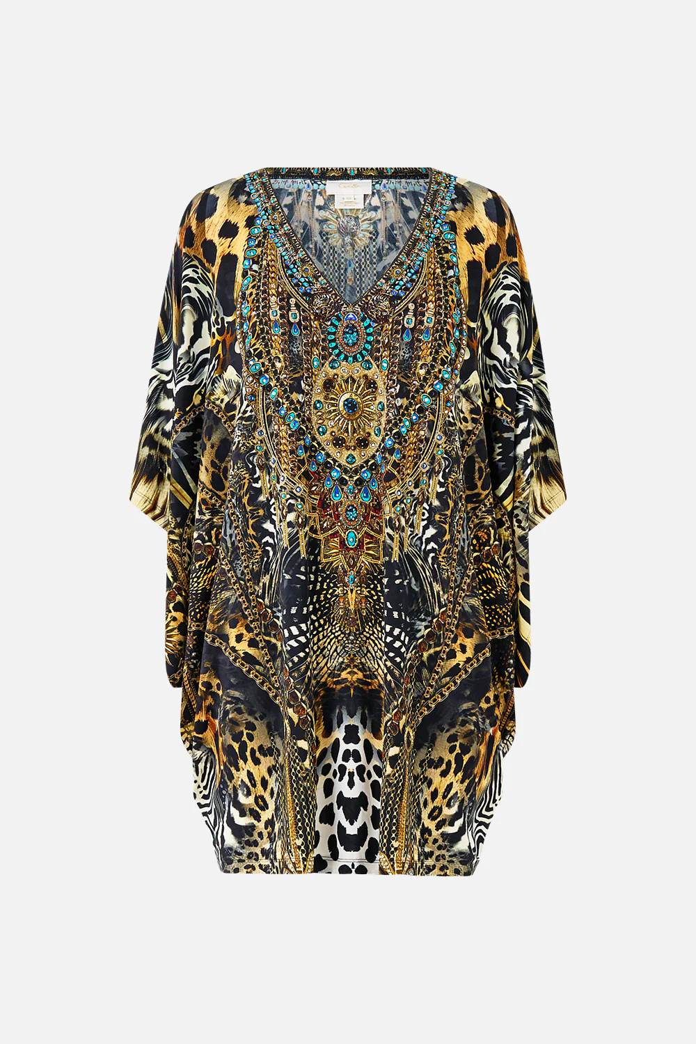 BAT SLEEVE DRESS FELINE FOLKLORE - Image 3