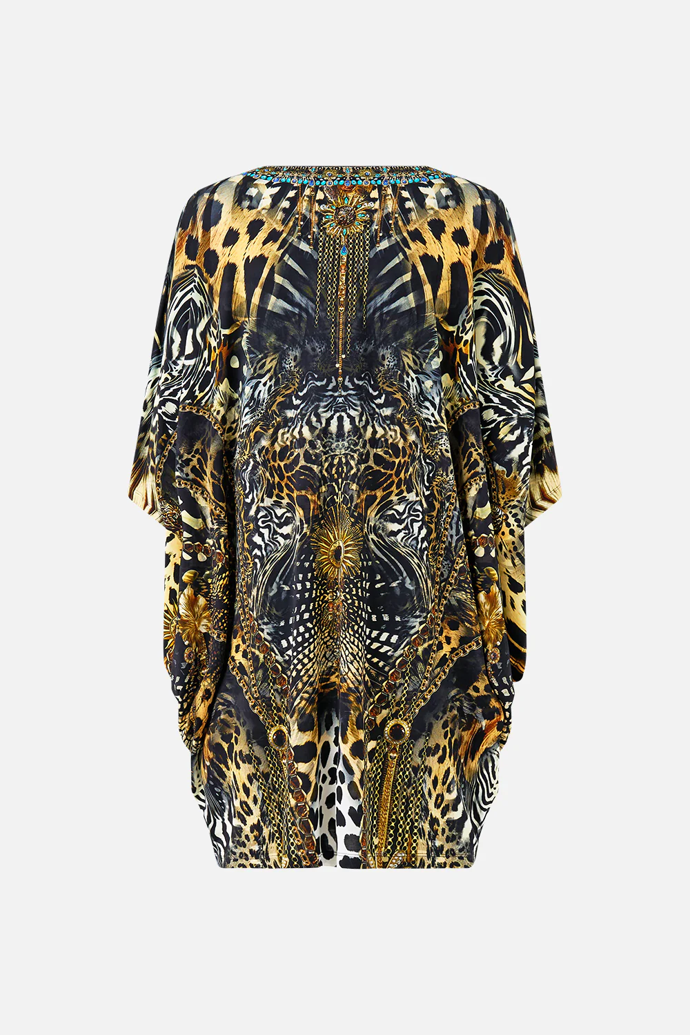 BAT SLEEVE DRESS FELINE FOLKLORE - Image 6
