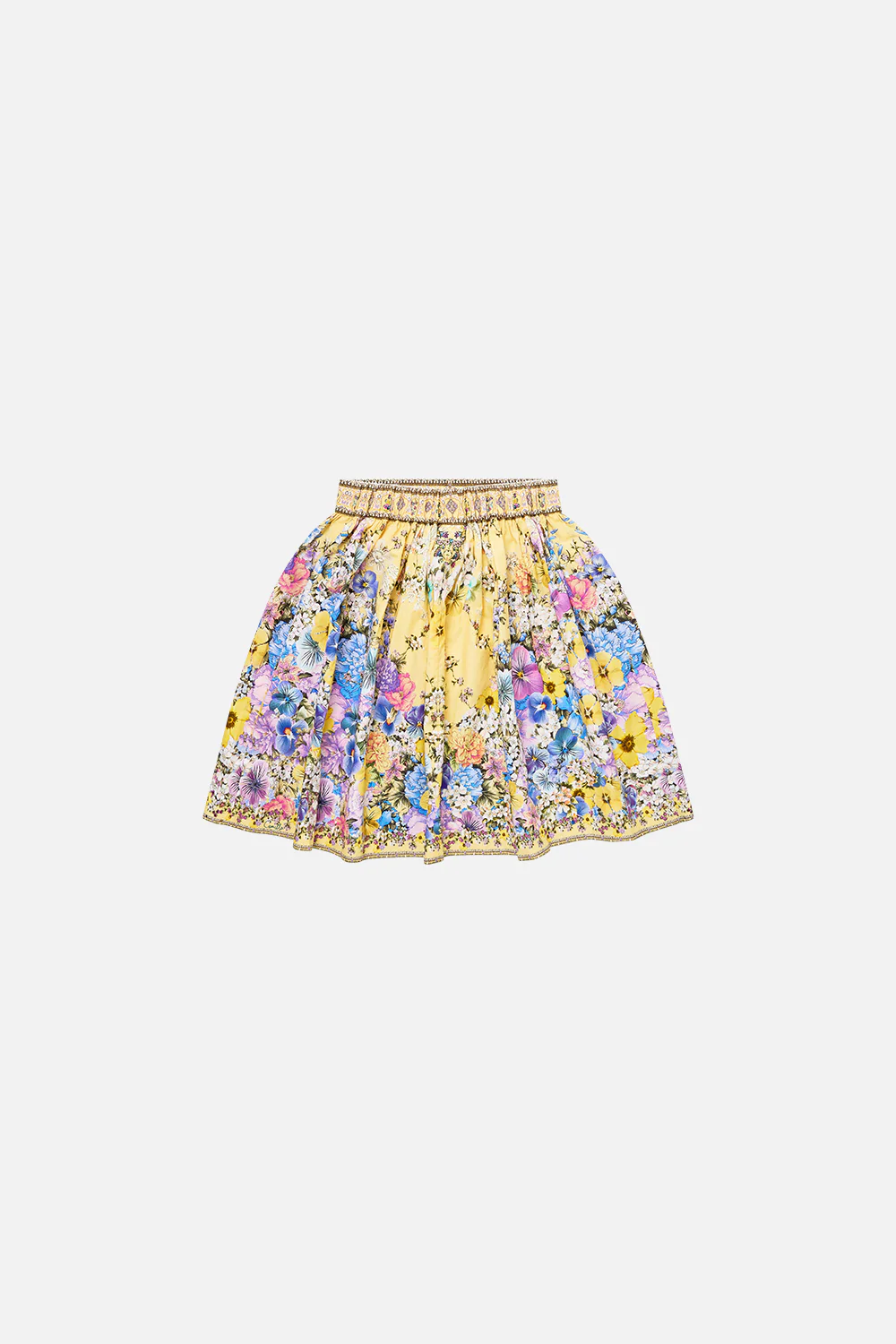 KIDS GATHERED A LINE MIDI SKIRT DARLING BUDS - Image 2