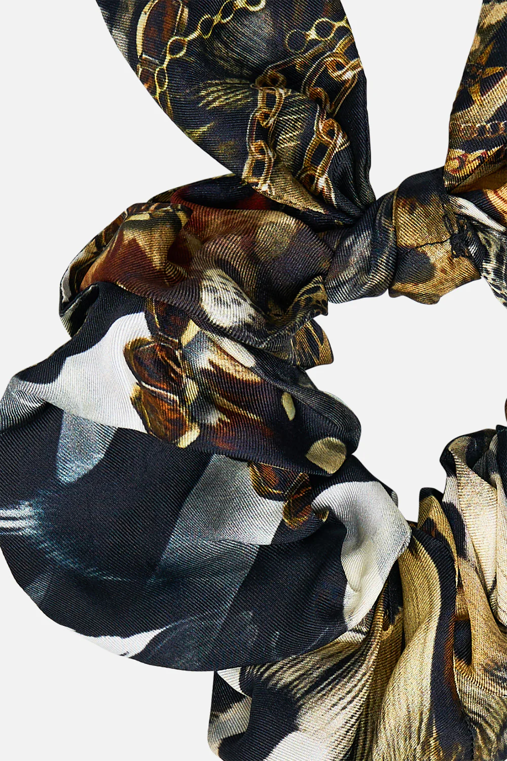 SCRUNCHIE WITH TIE FELINE FOLKLORE - Image 2