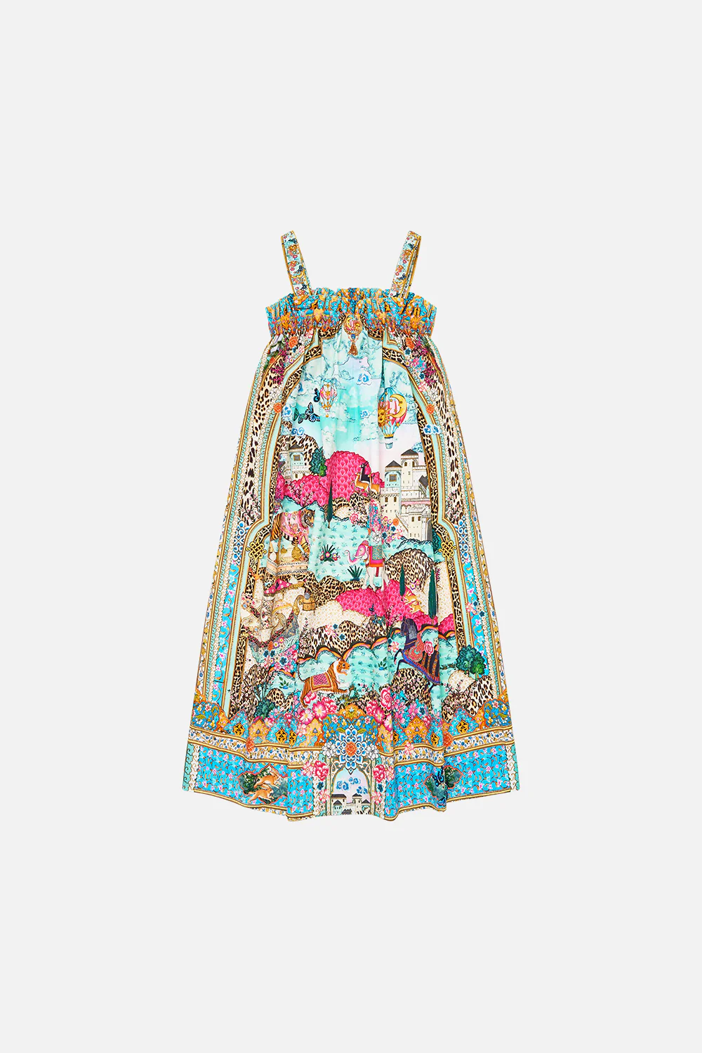 KIDS WIDE STRAP MAXI SUN DRESS MINIATURE MOMENTS - Image 2