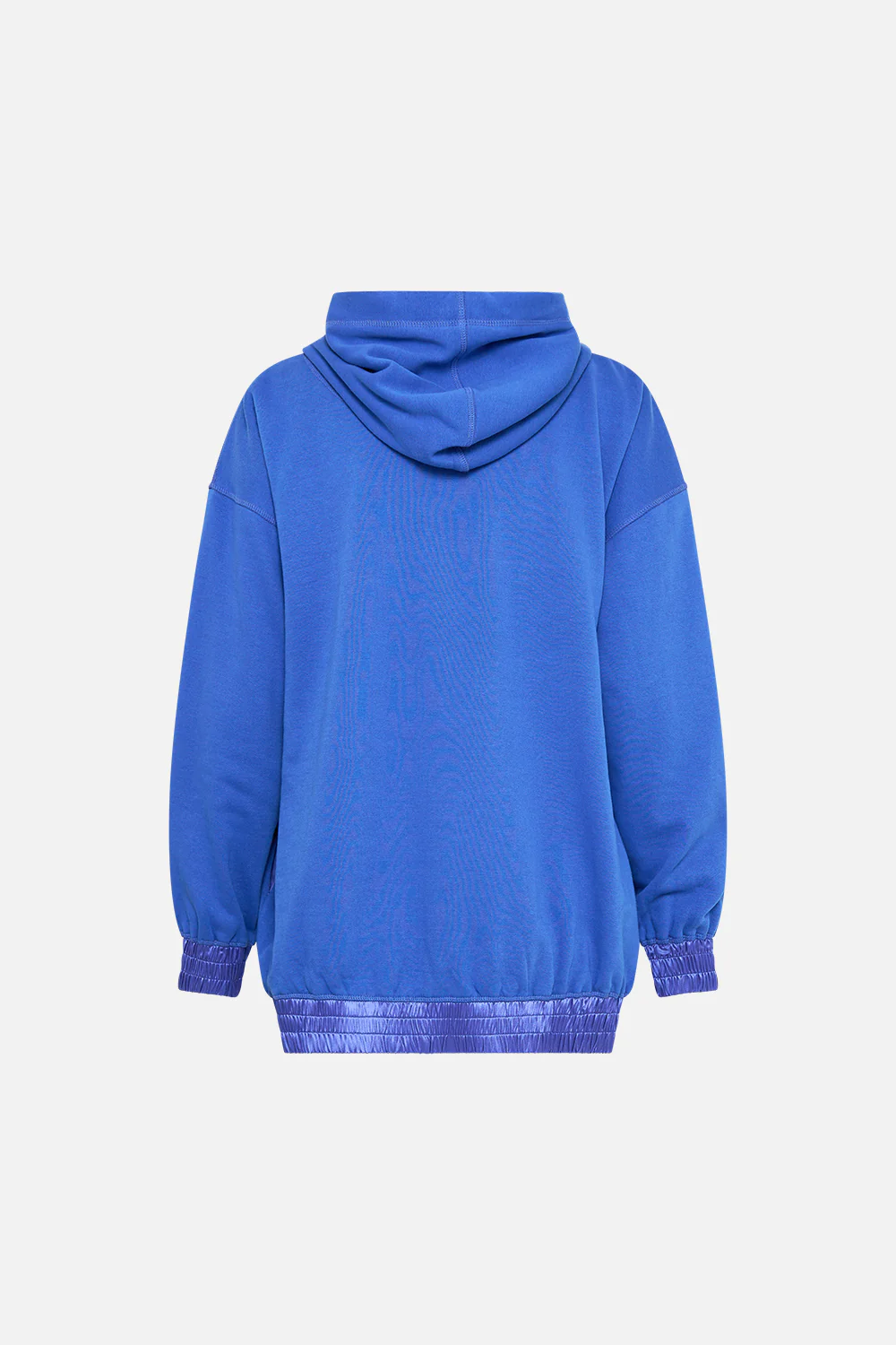 SILK BAND OVERSIZED HOODIE WITH POCKETS- BLUE DEFY GRAVITY - Image 7