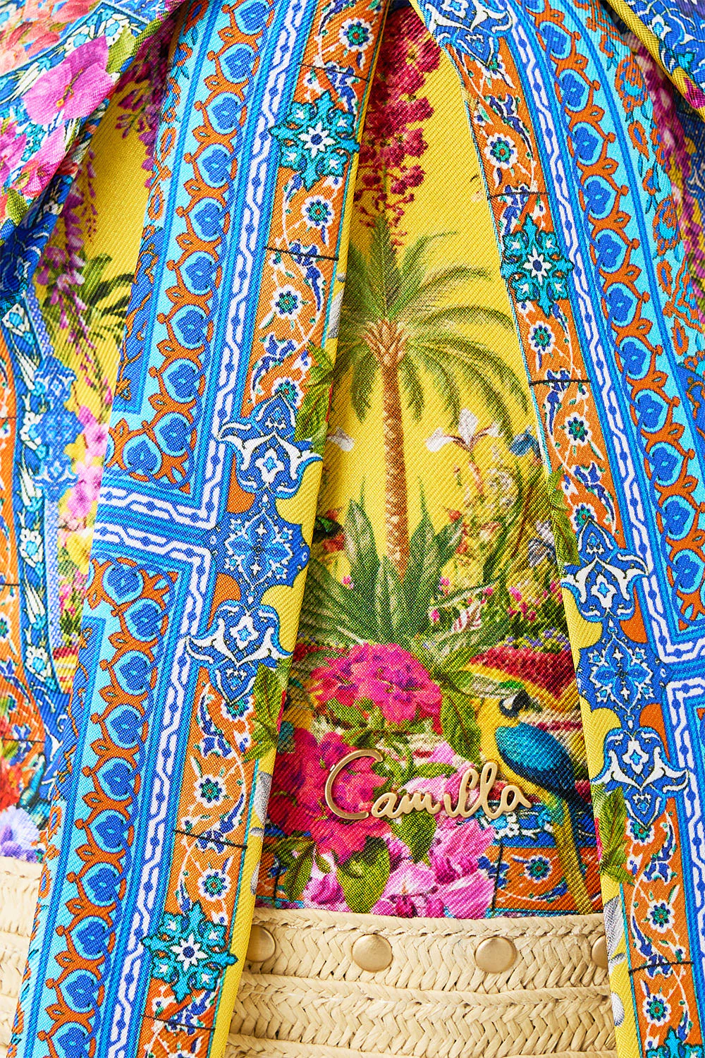 TIE TOP BUCKET BAG WITH TASSELS SULTANAHMET SUMMER - Image 3