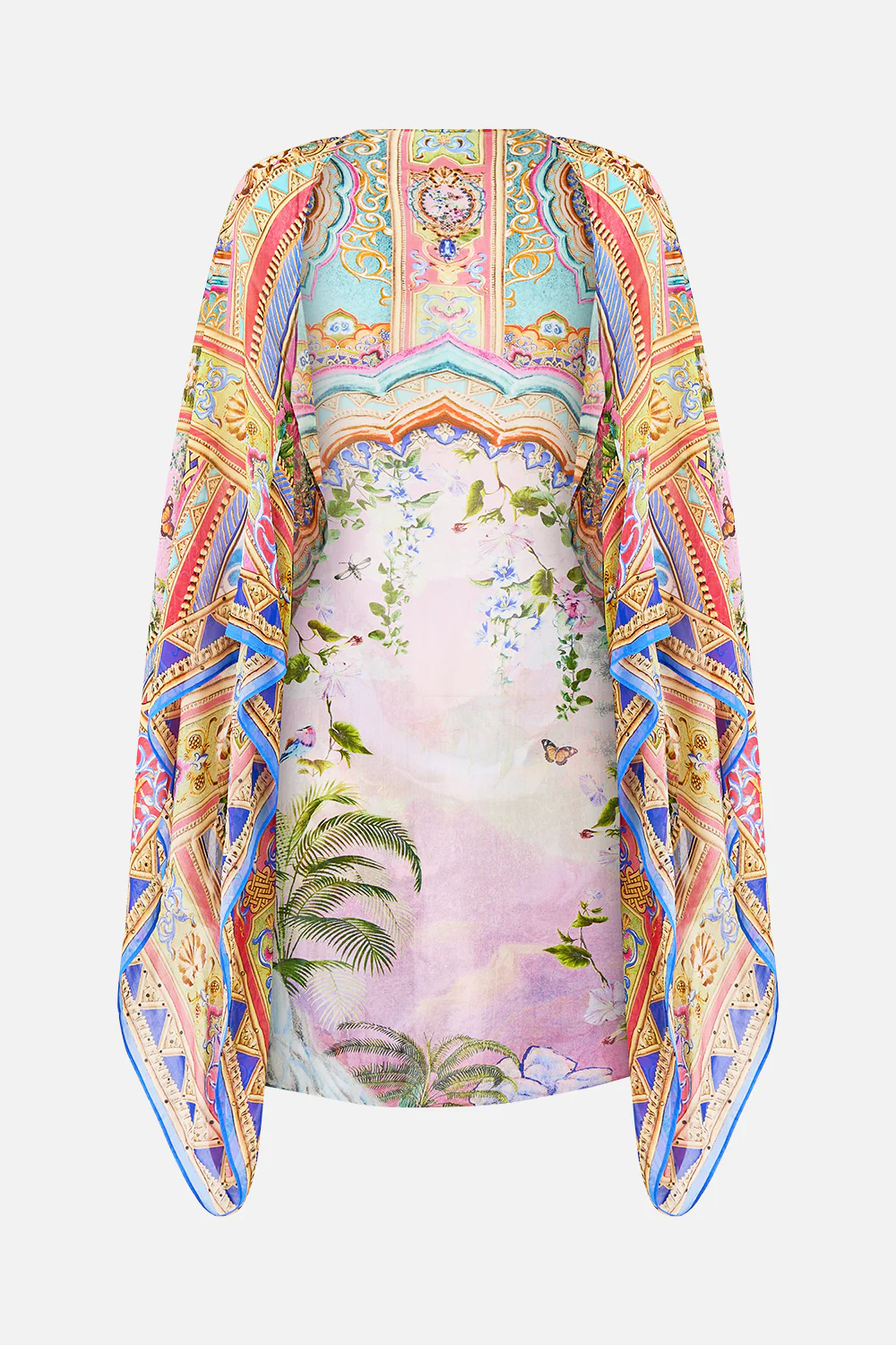 SILK CHIFFON SHRUG TURKISH DELIGHT - Image 3