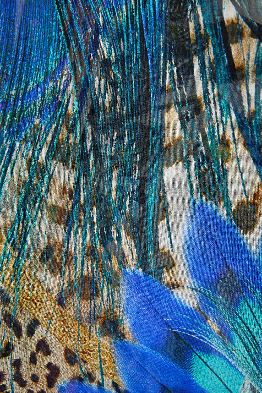 SILK CHIFFON SHRUG ANIMAL ALCHEMY - Image 3