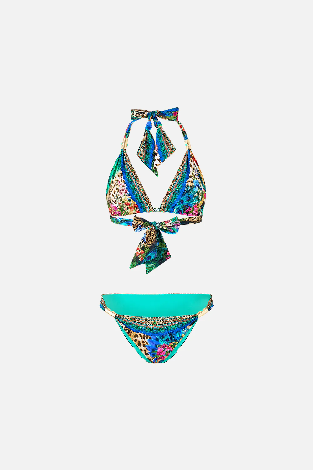 SOFT THICK TIE TRI BIKINI SET WITH TRIMS ANIMAL ALCHEMY - Image 3