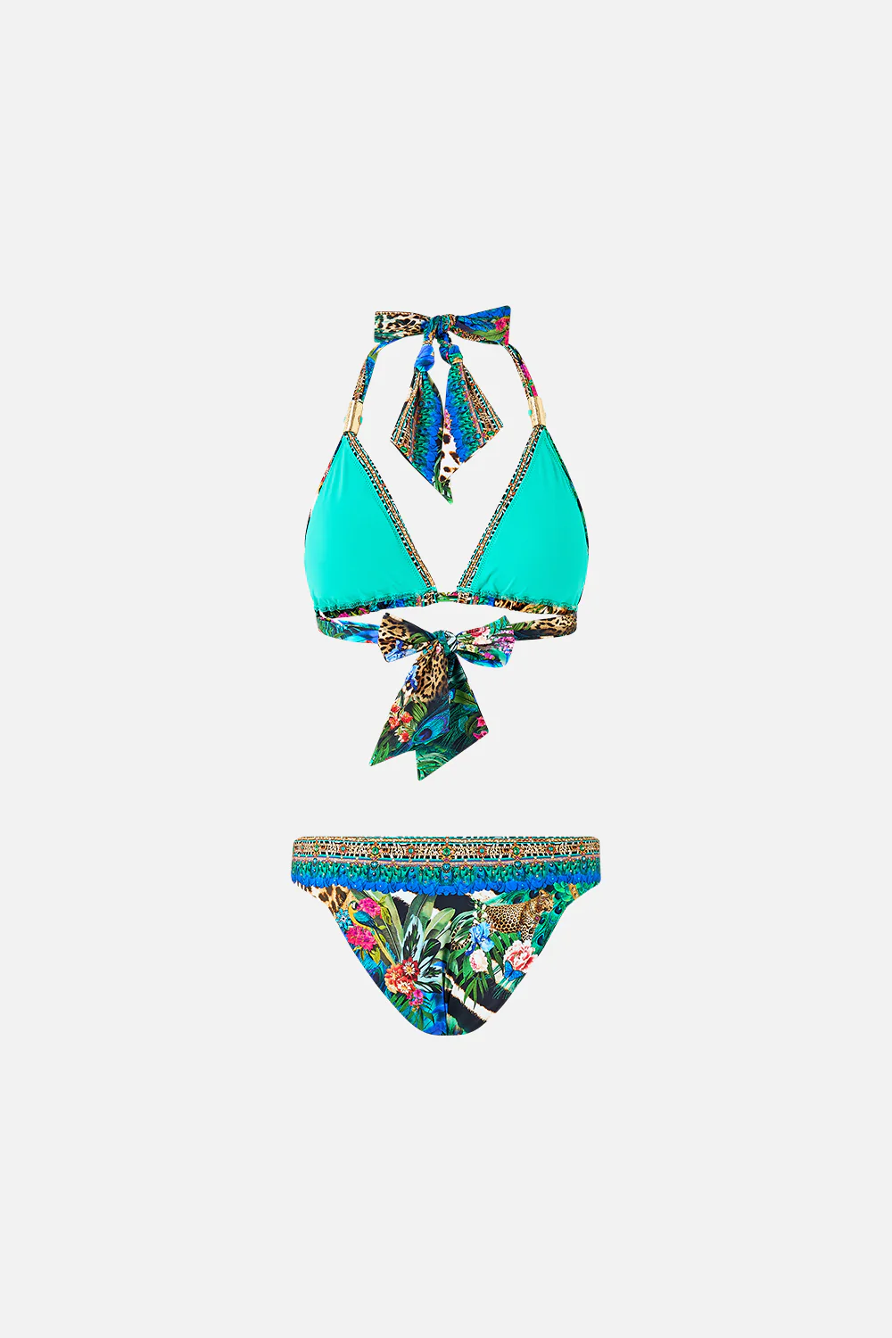 SOFT THICK TIE TRI BIKINI SET WITH TRIMS ANIMAL ALCHEMY - Image 6