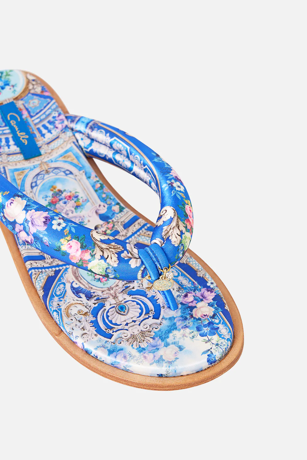 LINA PADDED THONGS OTTOMAN OPULENCE - Image 2