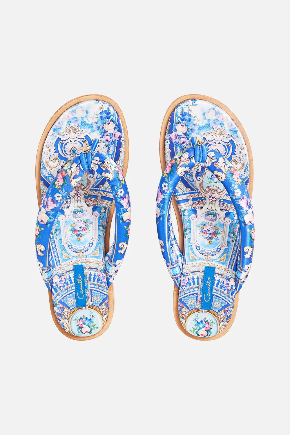 LINA PADDED THONGS OTTOMAN OPULENCE - Image 5