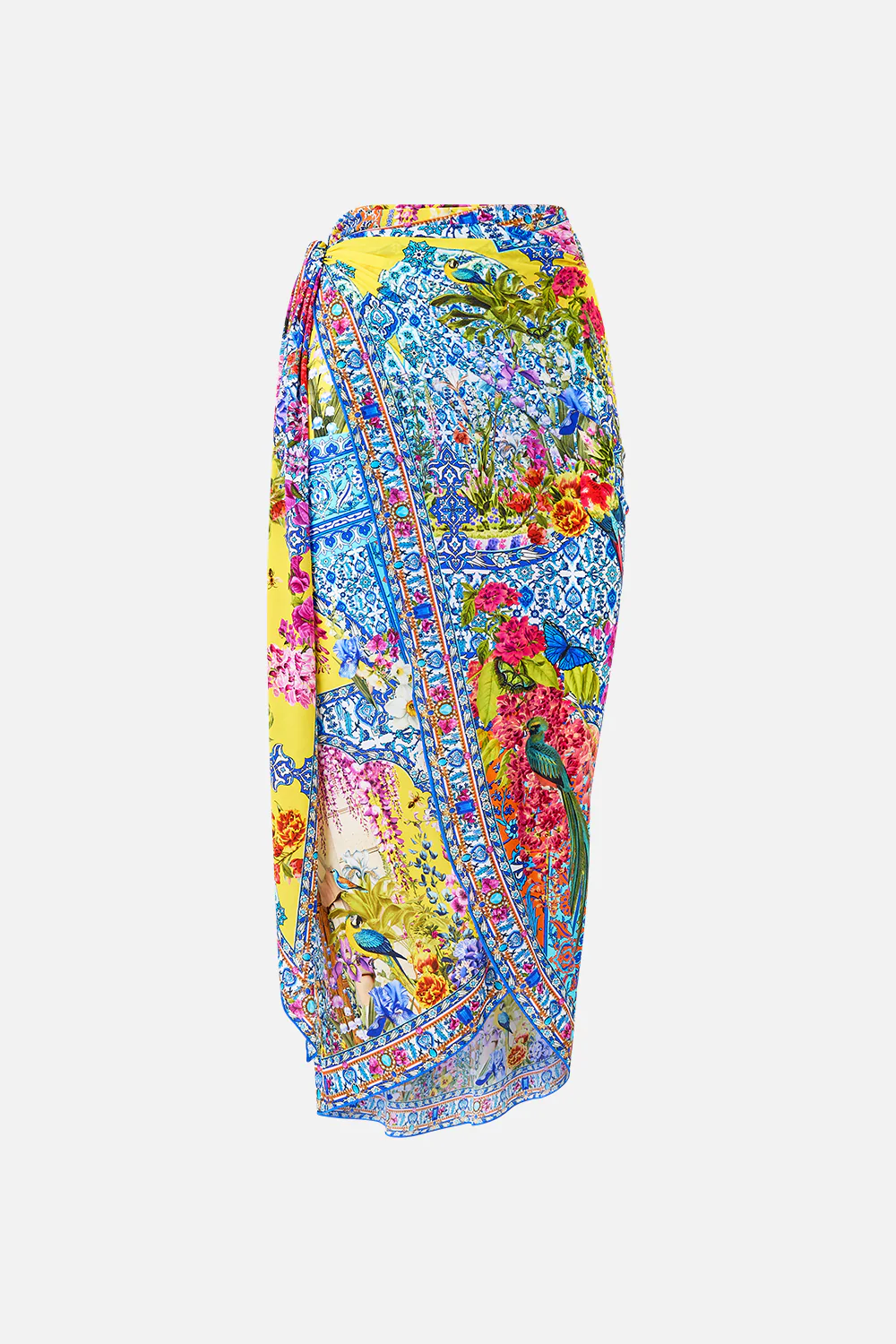 EYELET WRAP MAXI SARONG WITH TIE WAIST SULTANAHMET SUMMER - Image 3