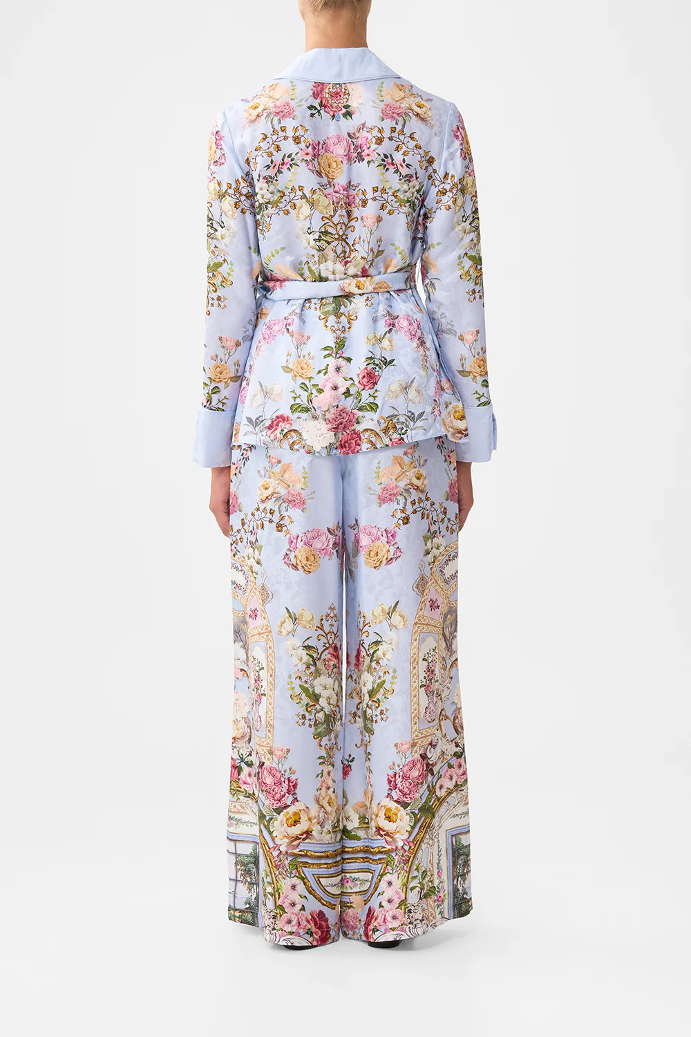PYJAMA SUIT JACKET TILED IN TIME - Image 2